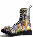 Bocanci Steel 10 Inele Graffiti
