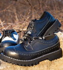 Pantofi Steel 4 Inele Alcapone Negrii
