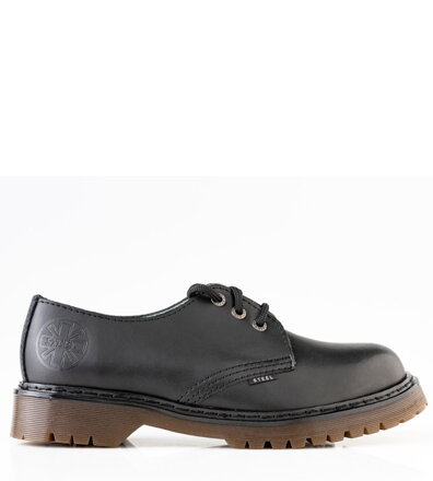 Pantofi Steel 3 Inele Negro fără întăritură
