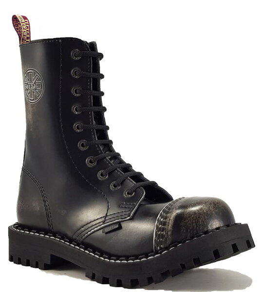 Bocanci Steel 10 Inele Albi Degrade