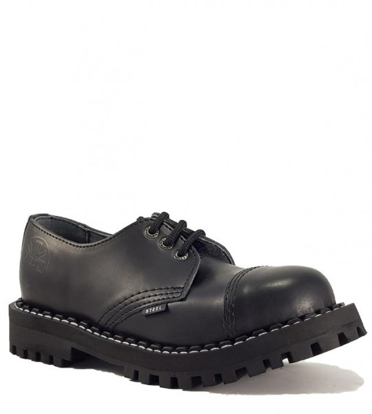 Pantofi Steel 3 Inele Negrii