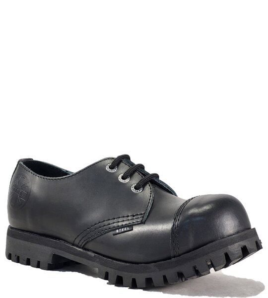 Pantofi Steel 3 Inele Negrii BO