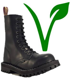 Bocanci Steel 10 Inele Negrii Vegan