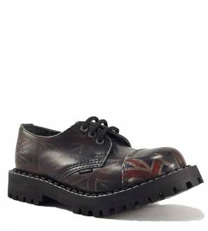 Pantofi Steel 3 Inele steagul UK Degrade