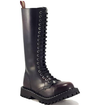 Bocanci Steel 20 Inele Bordeaux Degrade