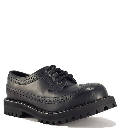 Pantofi Steel 4 Inele Alcapone Negrii